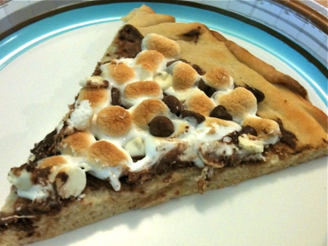 chocolate pizza