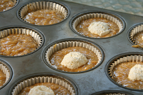 Pumpkin Cream cheese muffins